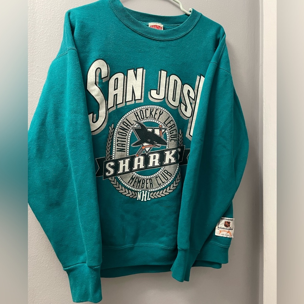 Vintage San Jose sharks crewneck